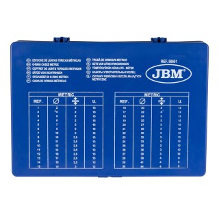 ÉTUI DE JOINTS TORIQUES METRIQUE 386 PIÈCES