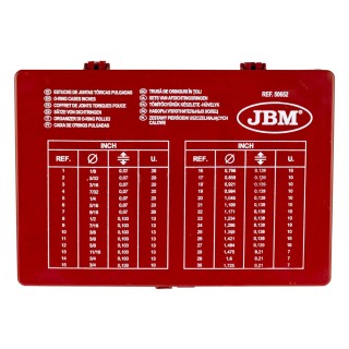ÉTUI DE JOINTS TORIQUES POUCE 382 PIÈCES
