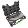 COFFRET DE 42 EMBOUTS DE VISSAGE TORX, 12 ET 6 PANS