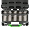 COFFRET DE 42 EMBOUTS DE VISSAGE TORX, 12 ET 6 PANS