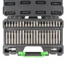 COFFRET DE 42 EMBOUTS DE VISSAGE (INVIOLABLE) TORX, 12 ET 6 PANS