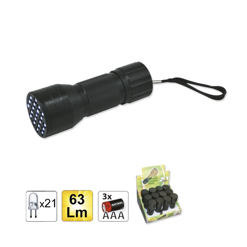 MINI LAMPE TORCHE LED - 63LM