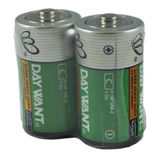 PILES DE RECHANGE  R14P 1.5V
