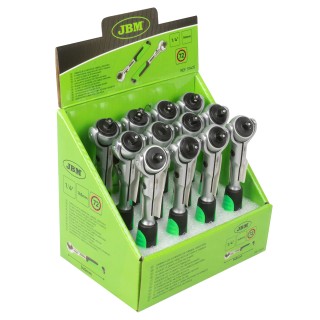 CLIQUET 72 DENTS À TÊTE PIVOTANTE DE 1/4\" 145MM