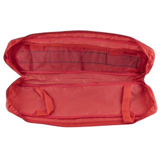 POCHETTE ROUGE AVEC 1 COMPARTIMENT POUR KIT D\'URGENCE