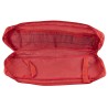 POCHETTE ROUGE AVEC 1 COMPARTIMENT POUR KIT D\'URGENCE