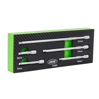 MODULE DE 5 RALONGES DE 1/4\" À TÊTE SPHERIQUE