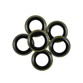 JOINT AVEC LEVRE CAOUCHOUC 12MM DIAMÈTRE