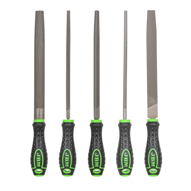 JEU DE 5 LIMES EN ACIER