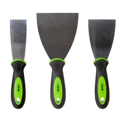 JEU DE 3 SPATULES EN ACIER