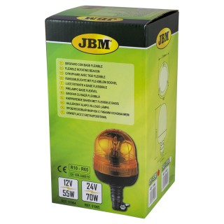 GYROPHARE AVEC TIGE FLEXIBLE H1 12V 55W