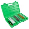 COFFRET DE 38 BROSSES MÉTAL / NYLON / LAITON