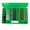 COFFRET DE 38 BROSSES MÉTAL / NYLON / LAITON