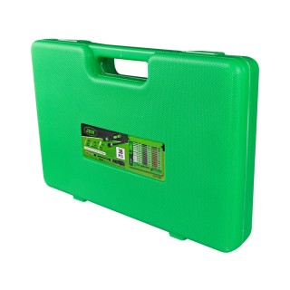 COFFRET DE 38 BROSSES MÉTAL / NYLON / LAITON