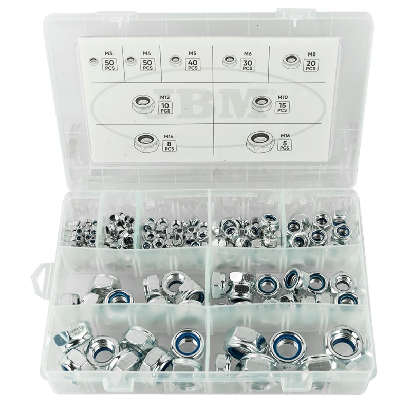 ÉTUI D\'ÉCROUS FREIN 228 PIÈCES