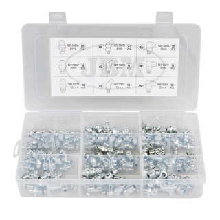 ÉTUI DE RACCORDS DE GRAISSEUR 135 PIÈCES