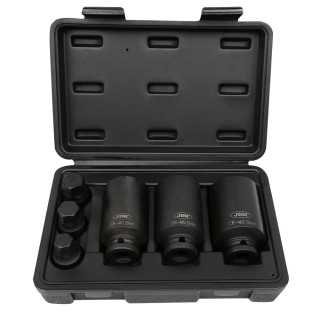 JEU DE 6 DOUILLES À CHOC 1/2\" 6 PANS