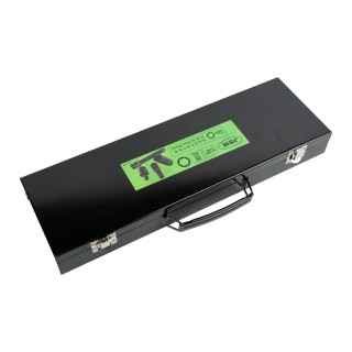 JEU 15 PIÈCES À CHOC AVEC 12 DOUILLES LONGUES DE 1/2\" 6 PANS + RÉDUCTEURS