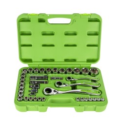KIT D\'OUTILS DE PASSAGE DE 39 PIÈCES CHROMÉE