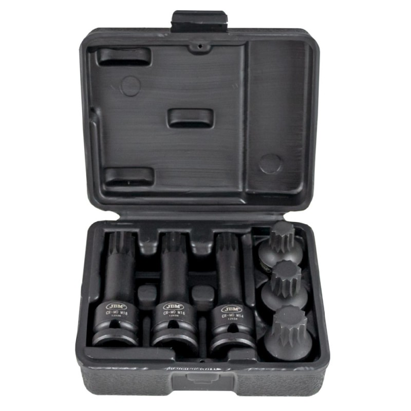 JEU DE 6 DOUILLES XZN DE 1/2\" À CHOC