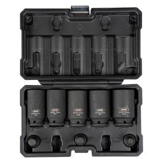 JEU DE 8 DOUILLES ET POINTES XZN DE 1/2\" À CHOC