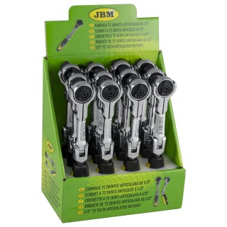 CLIQUET 72 DENTS ARTICULÉ COURT  DE 1/2\" - 172MM