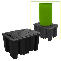 RÉSERVOIR POUR 1 FUT VERTICAL 400KG