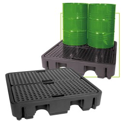 RÉSERVOIR POUR 4 FUTS VERTICAUX 1250KG