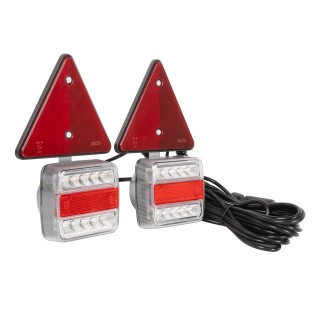 KIT DE SIGNALISATION ARRIERE AIMANTÉ LED