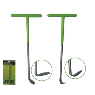 JEU DE 2 CROCHETS POUR EXTRAIRE GOMME DES TUYAUX ECHAPPEMENTS