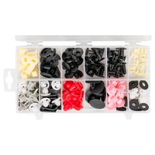 ÉTUI DE CLIPS EN PLASTIQUE POUR TOYOTA / LEXUS 89 PCS