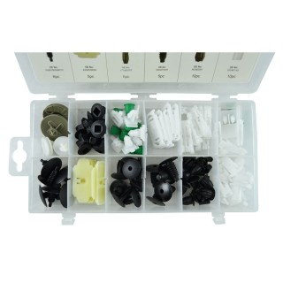 ÉTUI DE CLIPS EN PLASTIQUE POUR VOLKSWAGEN 85 PCS