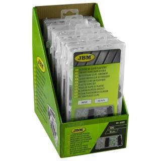 ÉTUI DE CLIPS EN PLASTIQUE POUR BENZ 95 PCS