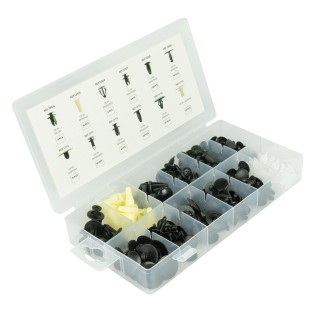 ÉTUI DE CLIPS EN PLASTIQUE POUR MAZDA 190 PCS