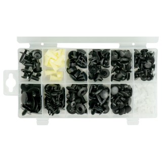 ÉTUI DE CLIPS EN PLASTIQUE POUR MAZDA 190 PCS