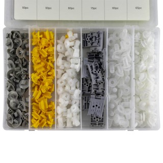 ÉTUI DE CLIPS EN PLASTIQUE POUR RENAULT 300 PCS