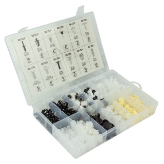 ÉTUI DE CLIPS EN PLASTIQUE POUR PEUGEOT / CITROEN 345 PCS