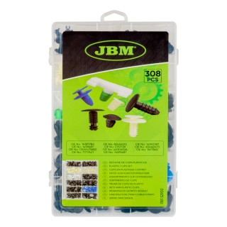 ÉTUI CLIPS EN PLASTIQUE POUR FIAT 308 PCS