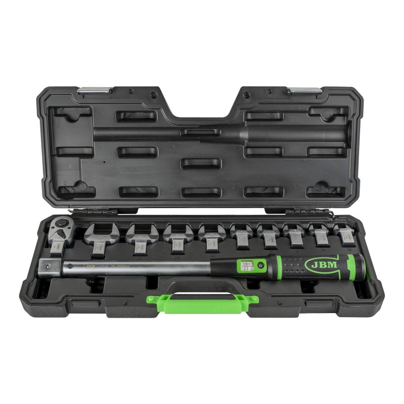 CLÉ DYNAMOMÉTRIQUE AVEC LA TÊTE INTERCHANGEABLE, 200NM