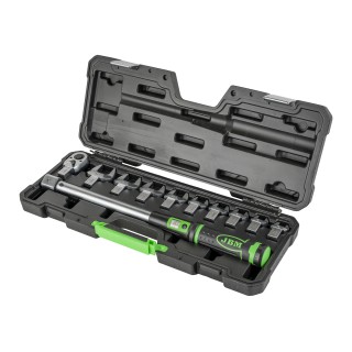 CLÉ DYNAMOMÉTRIQUE AVEC LA TÊTE INTERCHANGEABLE, 200NM