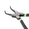 PINCE À CIRCLIPS POUR INTERIEUR - EMBOUT COURBE  9\" 225MM