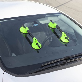 ENSEMBLE DE VENTOUSES ET CLIQUETS  5M X 25MM