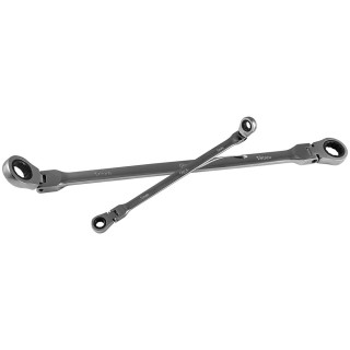 JEU DE 6 CLÉS À CLIQUET ARTICULÉES EN MALLETTE