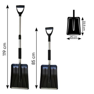 PELLE EXTENSIBLE ALUMINIUM