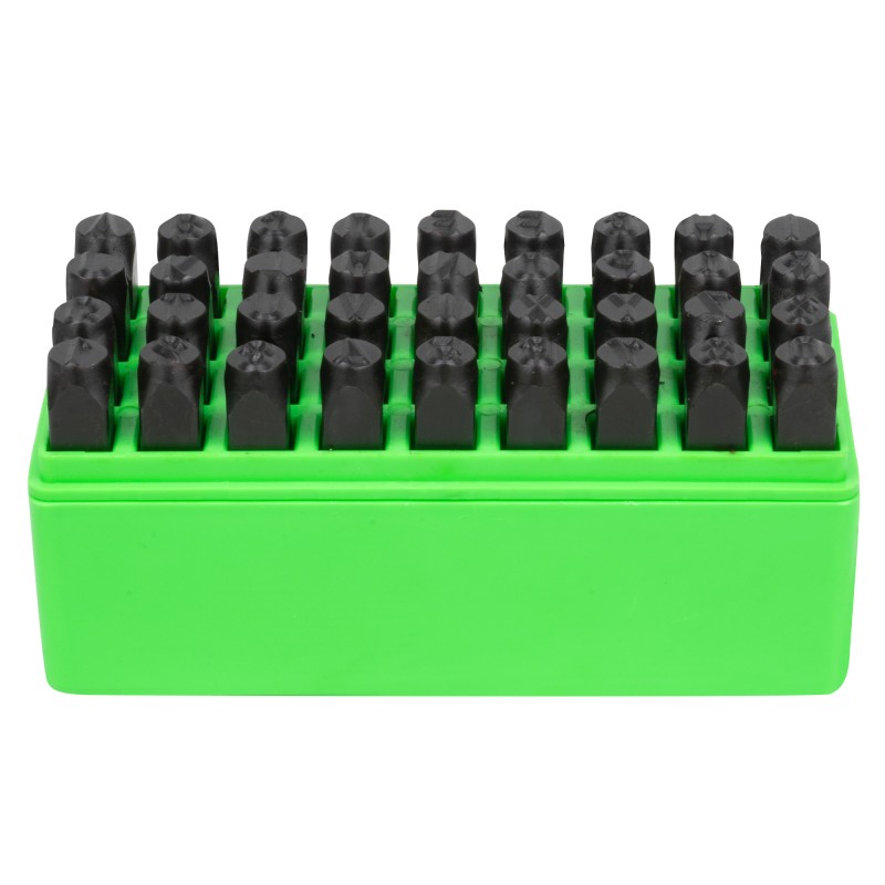 COFFRET LETTRES ET NUMÉROS A FRAPPER 8MM