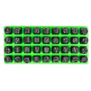 COFFRET LETTRES ET NUMÉROS A FRAPPER 8MM