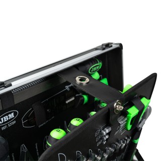 CAISSE À OUTILS EN ALUMINIUM 159 PIÈCES ZINGUÉES