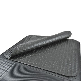 JEU DE 4 TAPIS EN CAOUTCHOUC UNIVERSELLE