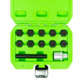 COFFRET DE DEMBOUTS POUR VIS DE SECURITE POUR MERCEDES