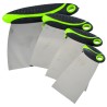 JEU DE 4 SPATULES ACIER